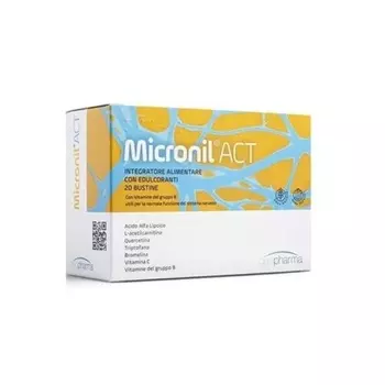 GEOPHARMA Micronil Act, добавка для здоровья нервной системы, 14 пакетиков