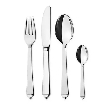 Georg Jensen - Набор столовых приборов Pyramid из 16 предметов на 4 персоны, серебро