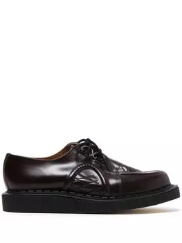 George Cox стеганые дерби Dace, красный