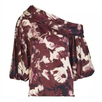 Georgia Топ в цвете бордовый/пион Tanya Taylor