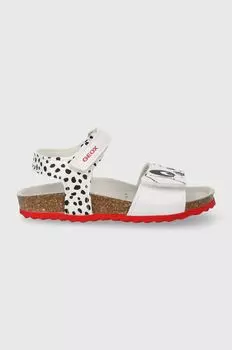 Geox Детские сандалии SANDAL CHALKI, белый