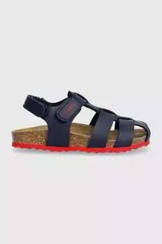 Geox Детские сандалии SANDAL CHALKI, военно-морской
