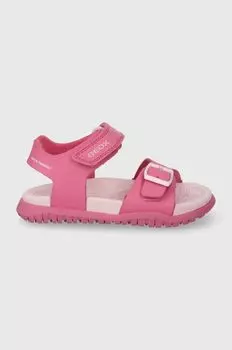Geox Детские сандалии SANDAL FUSBETTO, розовый