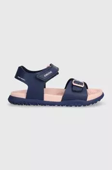 Geox Детские сандалии SANDAL FUSBETTO, военно-морской