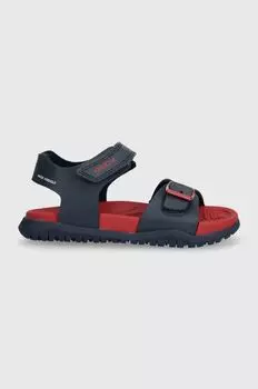 Geox Детские сандалии SANDAL FUSBETTO, военно-морской