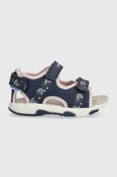 Geox Детские сандалии SANDAL MULTY, военно-морской
