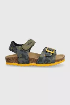 Geox Детские сандалии, зеленый