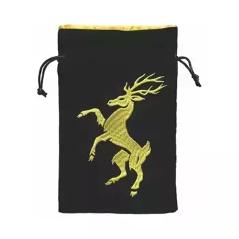 Геральдическая сумка для игральных костей - Олень, Dice Bags (Black Oak)