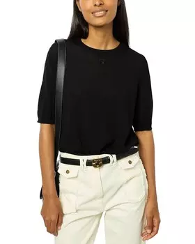 Gerard Darel Jasna Футболки из мериносовой шерсти, черный