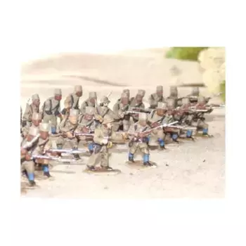 German Schutztruppe Askaris - смешанный набор (28 мм) (30), Colonial Wars Troops (28mm) (Reviresco)
