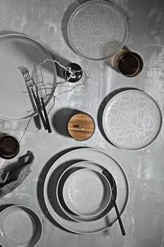 Гермия, CMOD24Y2A883448, сервиз обеденный (24 предмета), 100% ФАРФОР, 27 х 27 см Hermia Concept, мультиколор