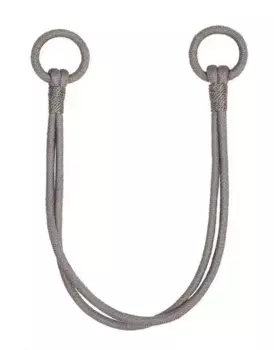 Герстерский галстук "Морена", (1 шт.) Gerster 80 см, серый