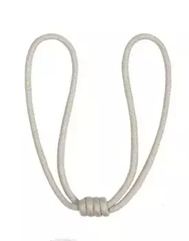 Герстерский галстук "Саломея", (1 шт.) Gerster 65 см, серый/бежевый