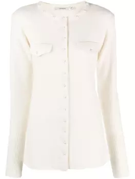 Gestuz кардиган ManziGZ с искусственным жемчугом, нейтральный цвет