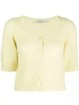 Gestuz кардиган на пуговицах, желтый