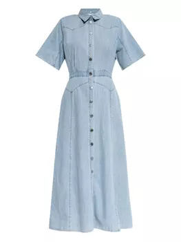 Gestuz платье миди Sauda, синий