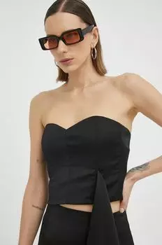 Гестуз топ NiliaGZ Gestuz, черный