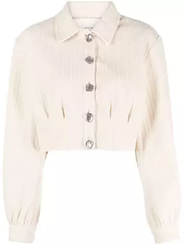 Gestuz укороченная куртка ElnoraGZ, нейтральный цвет