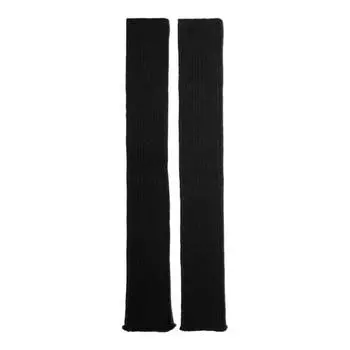 Гетры Bershka Knit, черный