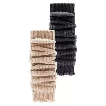 Гетры Lavana (упаковка) и грелки для рук, черный