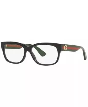 GG0278O Женские прямоугольные очки Gucci, черный
