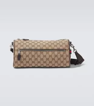 GG Canvas Маленькая сумка через плечо Gucci, B.Eb/ Cocoa/ Coc/ Vrv