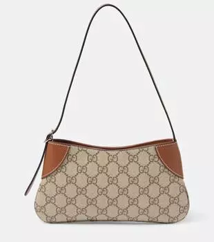 GG Emblem Мини-сумка через плечо Gucci, B.Ebony / Sundial
