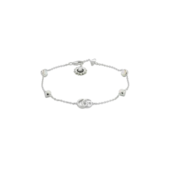 gg marmont серебряный браслет Gucci