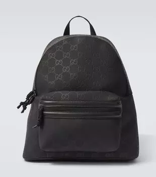 GG рюкзак с мягкой подкладкой Gucci, Blk/Blk/Blk/Bl/Bl/Bl