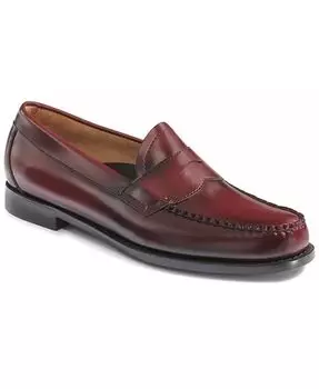 GHBASS Мужские лоферы Logan Flat Strap Weejuns 1936 года GH Bass, красный