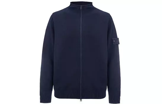 GHOST PIECES Кашемировый свитер для мужчин, темно-синий Stone Island, синий