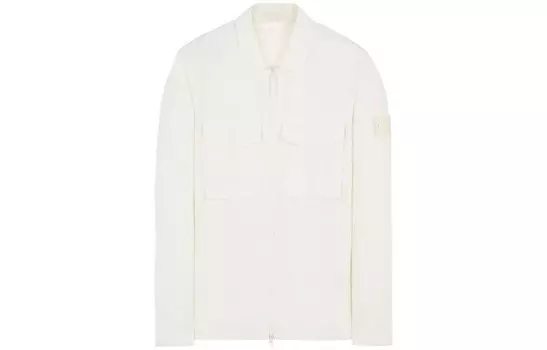 GHOST PIECES Куртка мужская белая Stone Island, белый