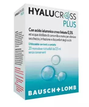 Гиалюкросс Плюс Сду-0,5мл 20уп Bausch & Lomb-Iom