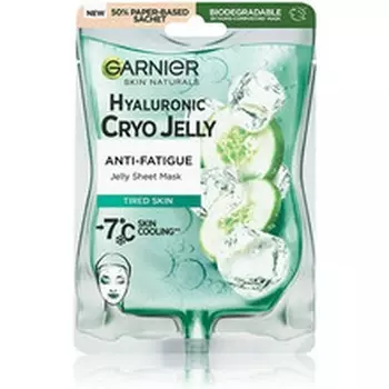 Гиалуроновая крио-желейная тканевая маска 27 г Garnier