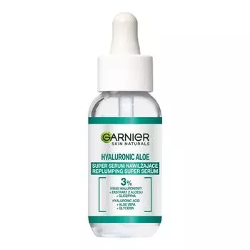 Гиалуроновая сыворотка для лица с алоэ Garnier, 30 мл