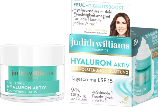 Гиалуроновый активный крем для лица 50 мл Judith Williams