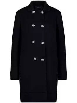 Giambattista Valli двубортное пальто миди, черный