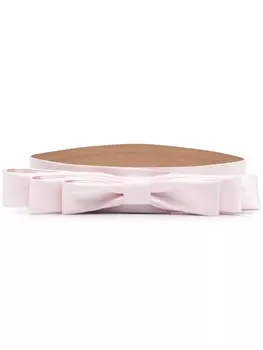 Giambattista Valli ремень с бантом, розовый