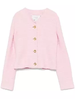 Giambattista Valli твидовая куртка, розовый