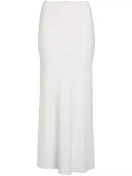 Giambattista Valli юбка макси с завышенной талией, белый