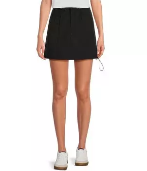 Gianni Bini Freya Нейлоновая юбка-карго, черный