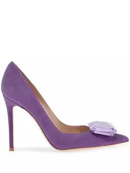 Gianvito Rossi 105-мм туфли Джайпур, фиолетовый