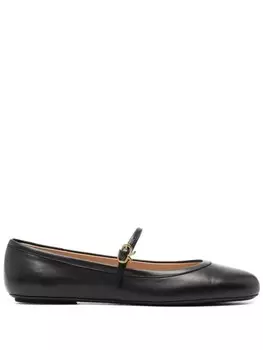 Gianvito Rossi балетки Мэри Джейн, черный