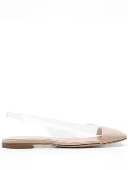 Gianvito Rossi балетки Tokio, нейтральный цвет