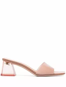 Gianvito Rossi босоножки из ПВХ, нейтральный цвет
