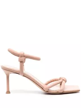 Gianvito Rossi босоножки Jaipur 84 на шпильке, нейтральный цвет