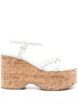 Gianvito Rossi босоножки на каблуке, белый