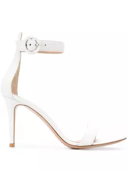 Gianvito Rossi босоножки на высоком каблуке, белый