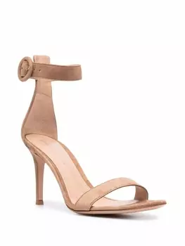 Gianvito Rossi босоножки Portofino 85, нейтральный цвет