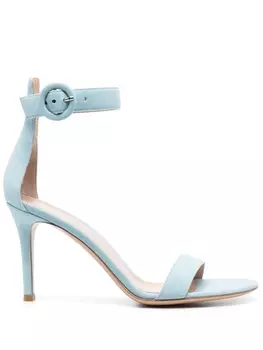 Gianvito Rossi босоножки с пряжками, синий